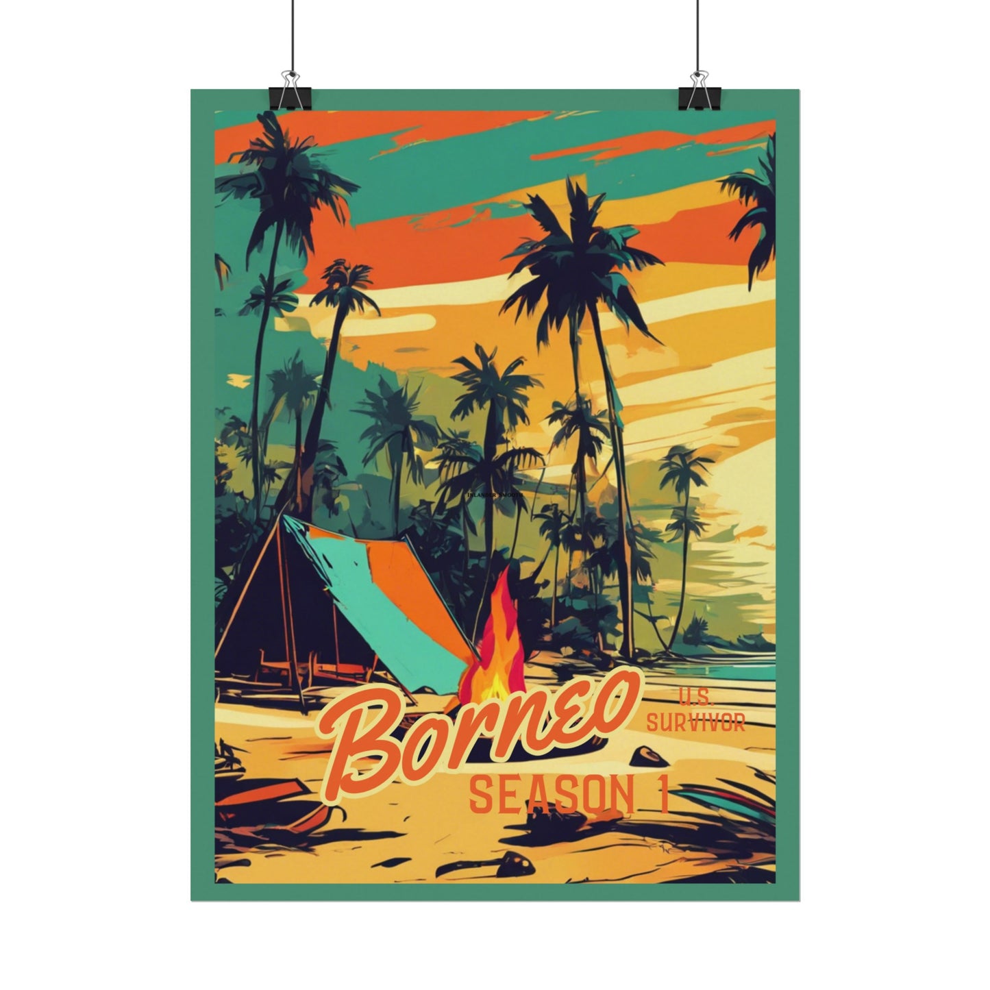 Visit Borneo Posters