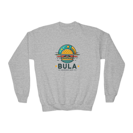 Bula Burger Bar Youth Crewneck Sweatshirt